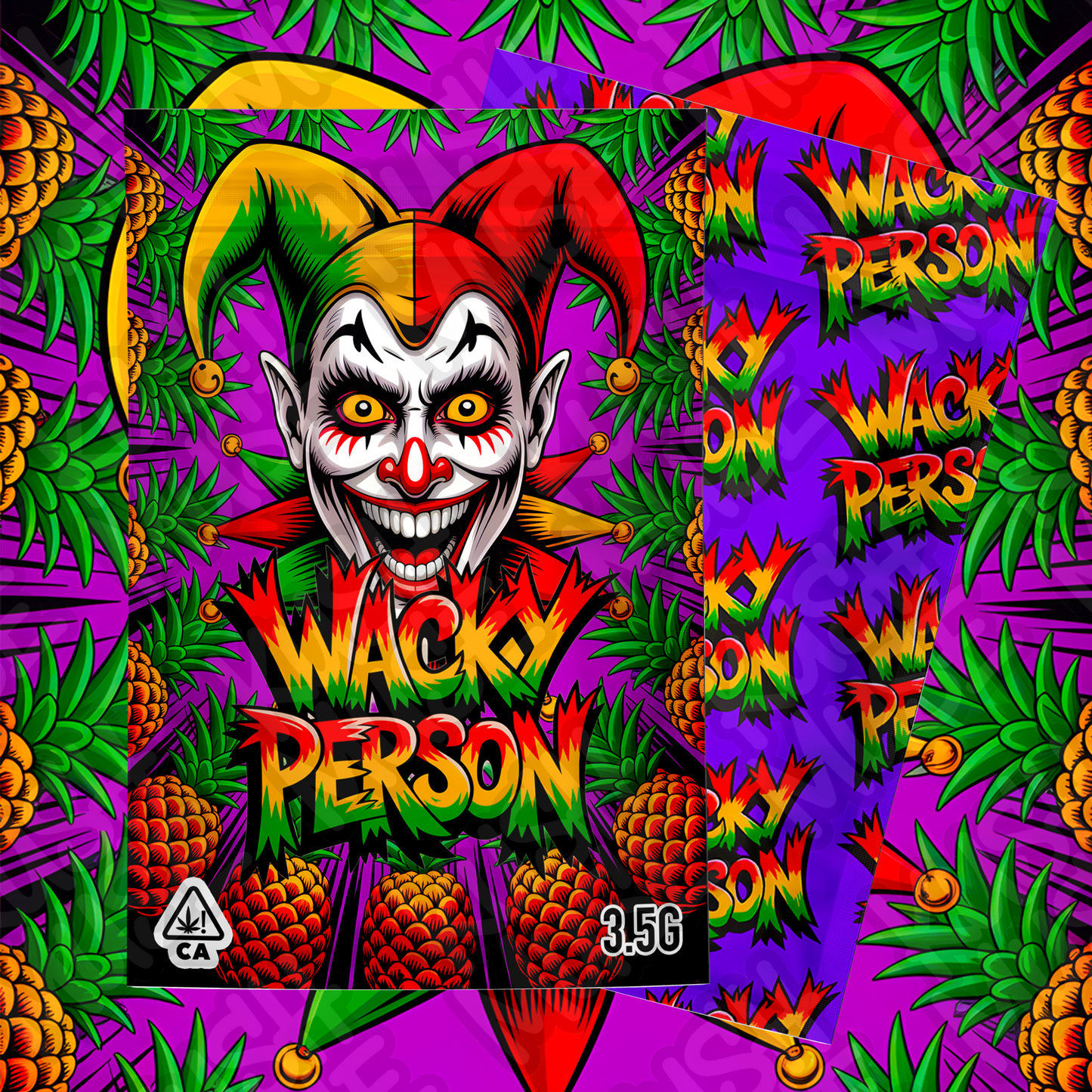 Wacky Person – 3.5g Mylar Bag