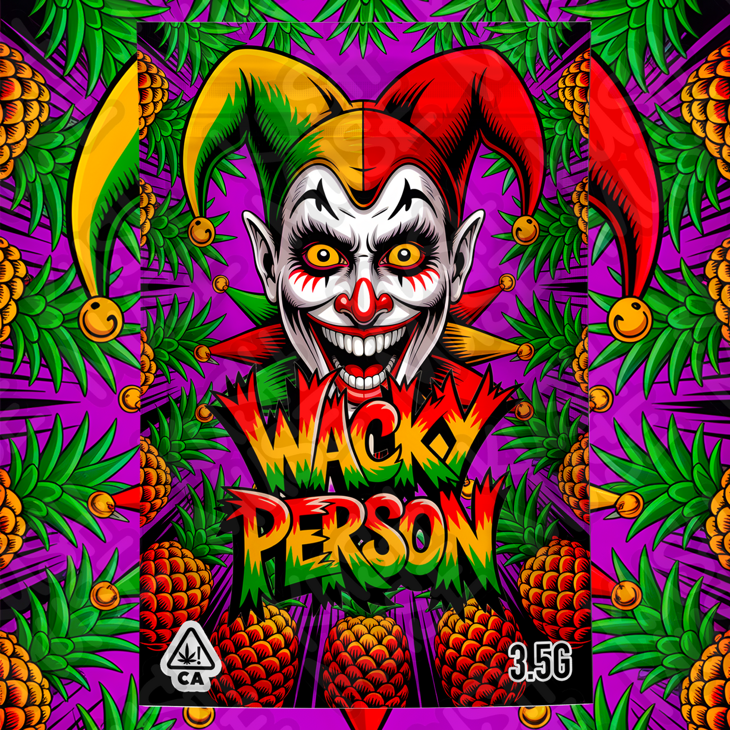 Wacky Person – 3.5g Mylar Bag