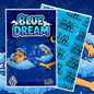 Blue Dream 3.5G Mylar Bag – Cartoon Cloud Stoner Edition (Front + Back Design)